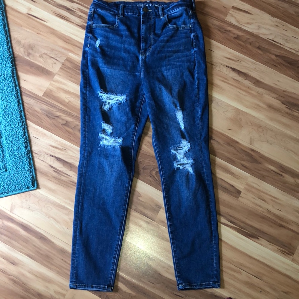 WORN ONCE american eagle jeans